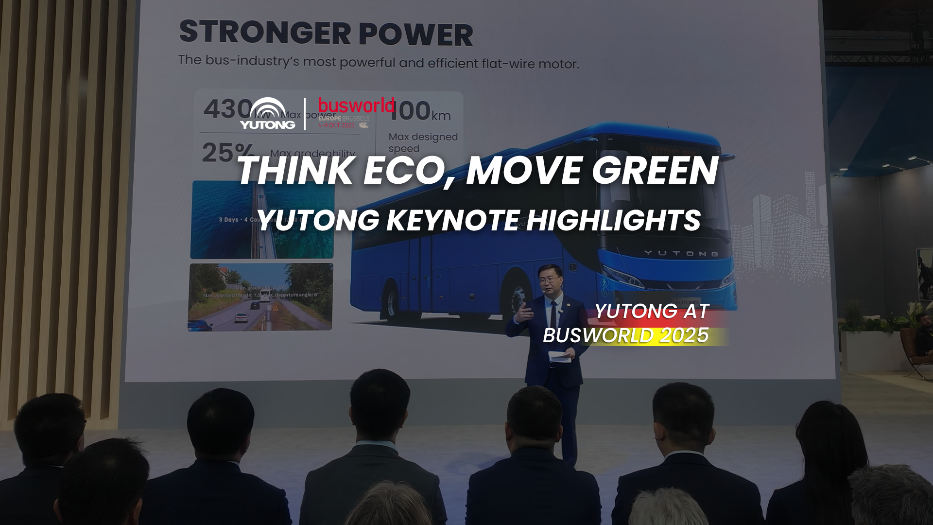Punti salienti del keynote di Yutong