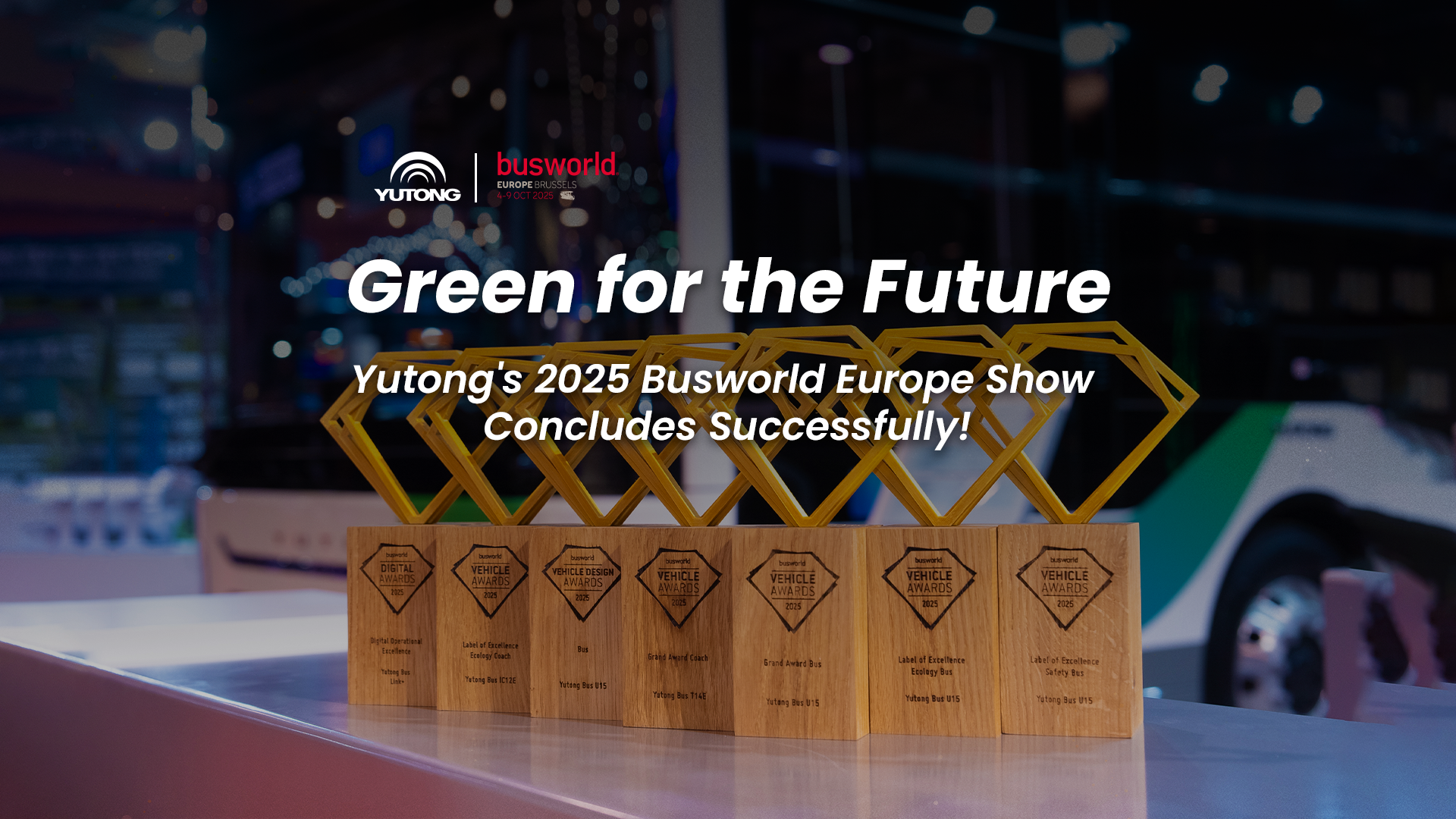 Futuro verde | Yutong a Busworld 2025