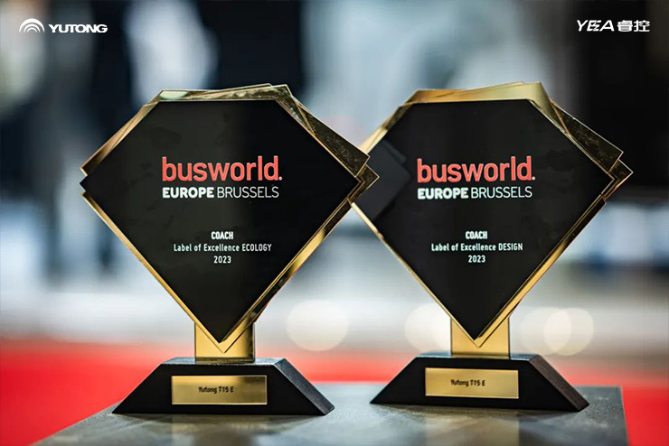 Yutong vince due premi al Busworld Europe 2023