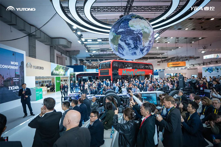 Yutong vince due premi al Busworld Europe 2023