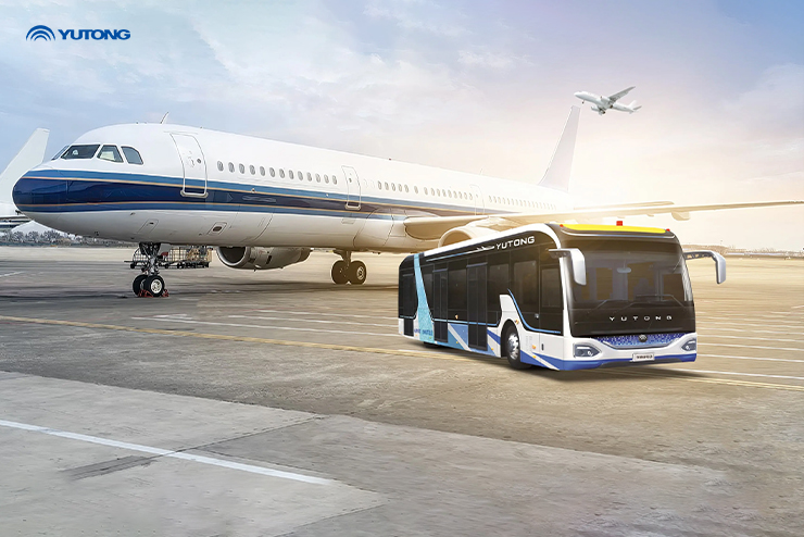Autobus elettrico Yutong AB14E per aeroporti: Una scelta affidabile per un trasporto aeroportuale ecologico