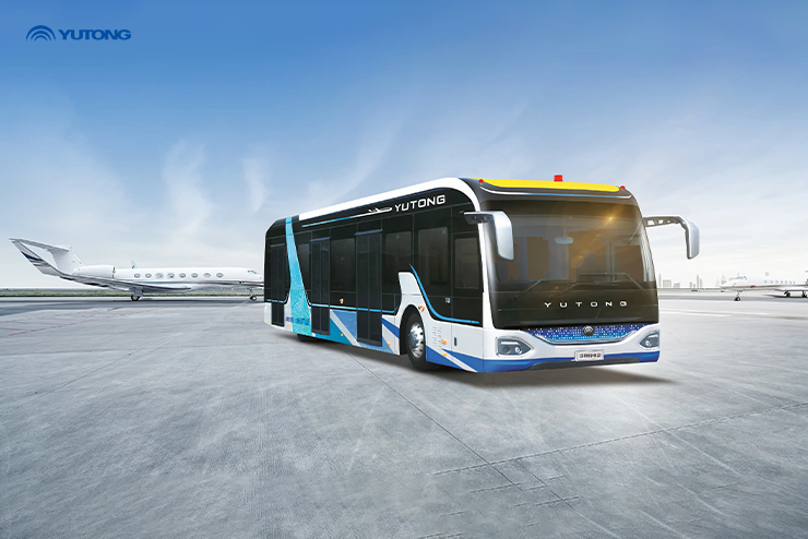 Autobus elettrico Yutong AB14E per aeroporti: Una scelta affidabile per un trasporto aeroportuale ecologico