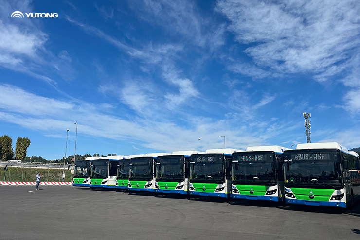 23 Autobus Elettrici Yutong Arrivano a Como