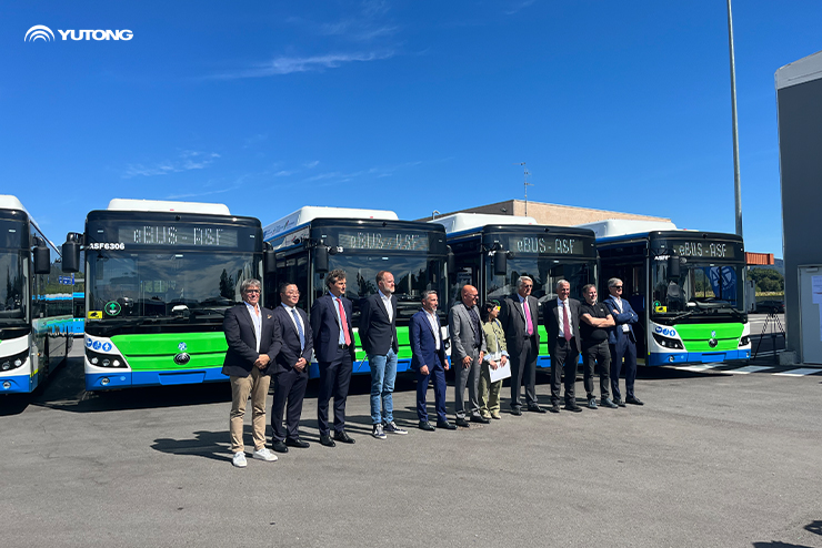 23 Autobus Elettrici Yutong Arrivano a Como