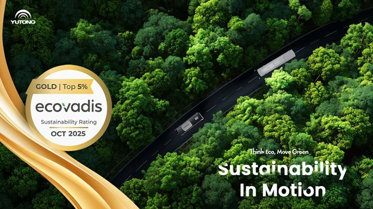 Yutong Bus Riporta Una Crescita Continua Delle Vendite Nel 2025, Promuovendo Il Trasporto Pubblico Sostenibile a Livello Globale