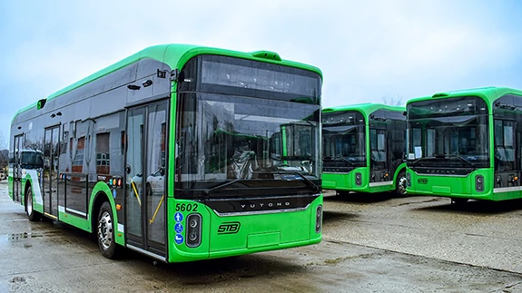 I filobus a nuova energia Yutong entrano in servizio a Bucarest, Romania