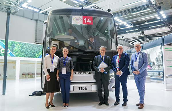 Yutong ha vinto il Premio Busworld 2023 Premio di design ed ecologia.