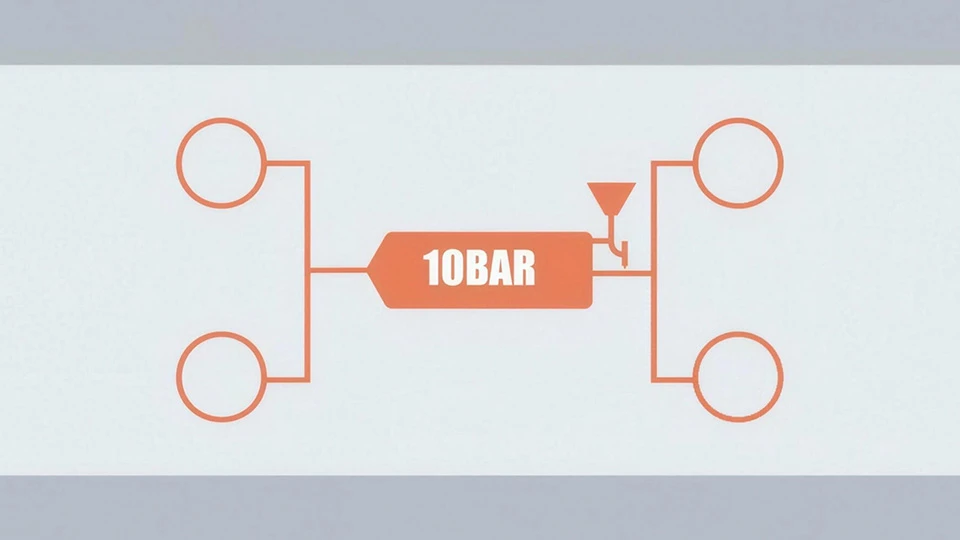 Sistema di pressione dei freni a 10 bar